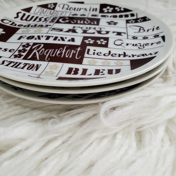 Saltera The Cheeseboard Design Vintage Retro Serving Plate Set - Picture 3 of 5